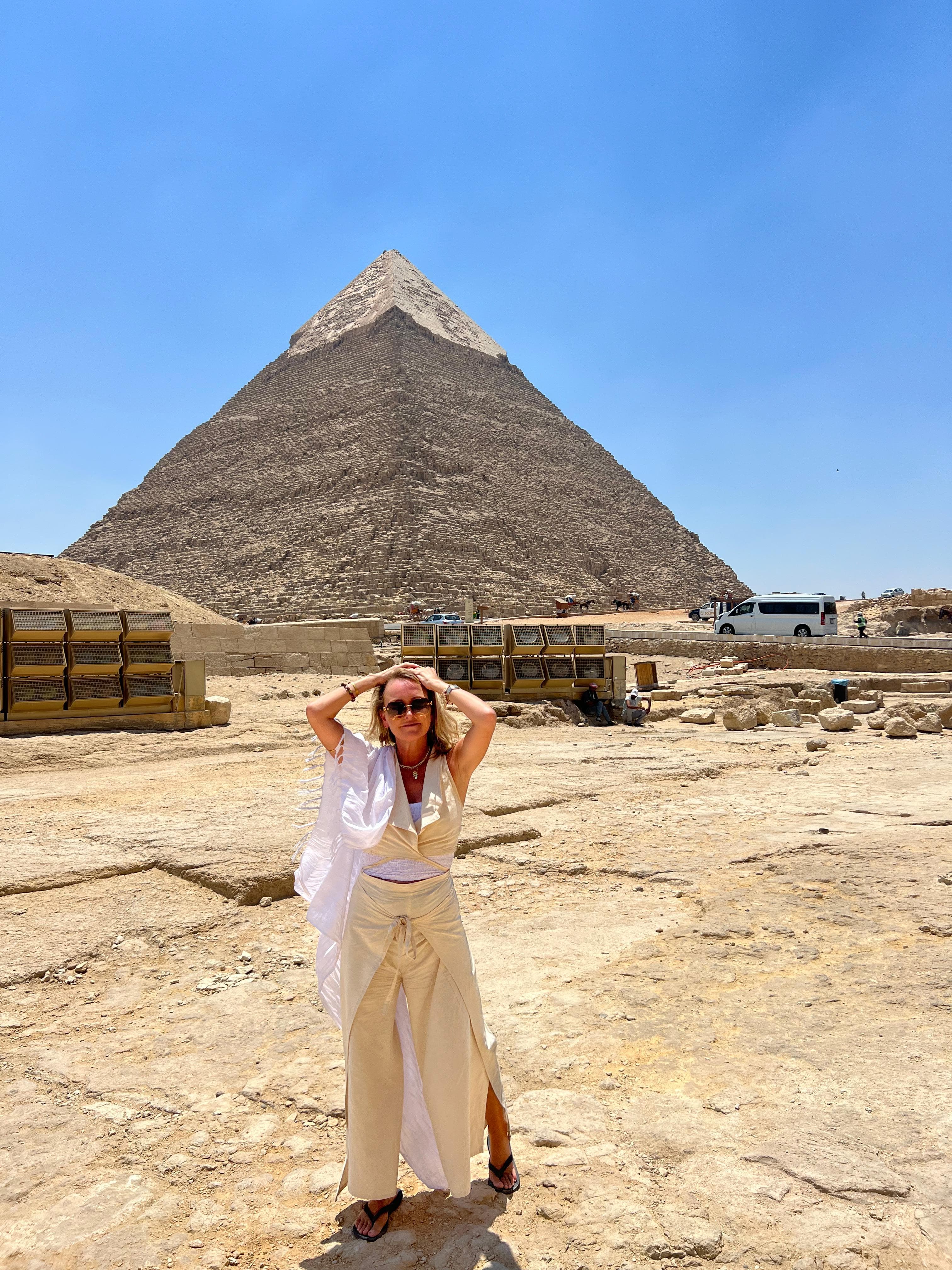 Full Day Tour Giza Pyramids & Grand Egyptian Museum 7