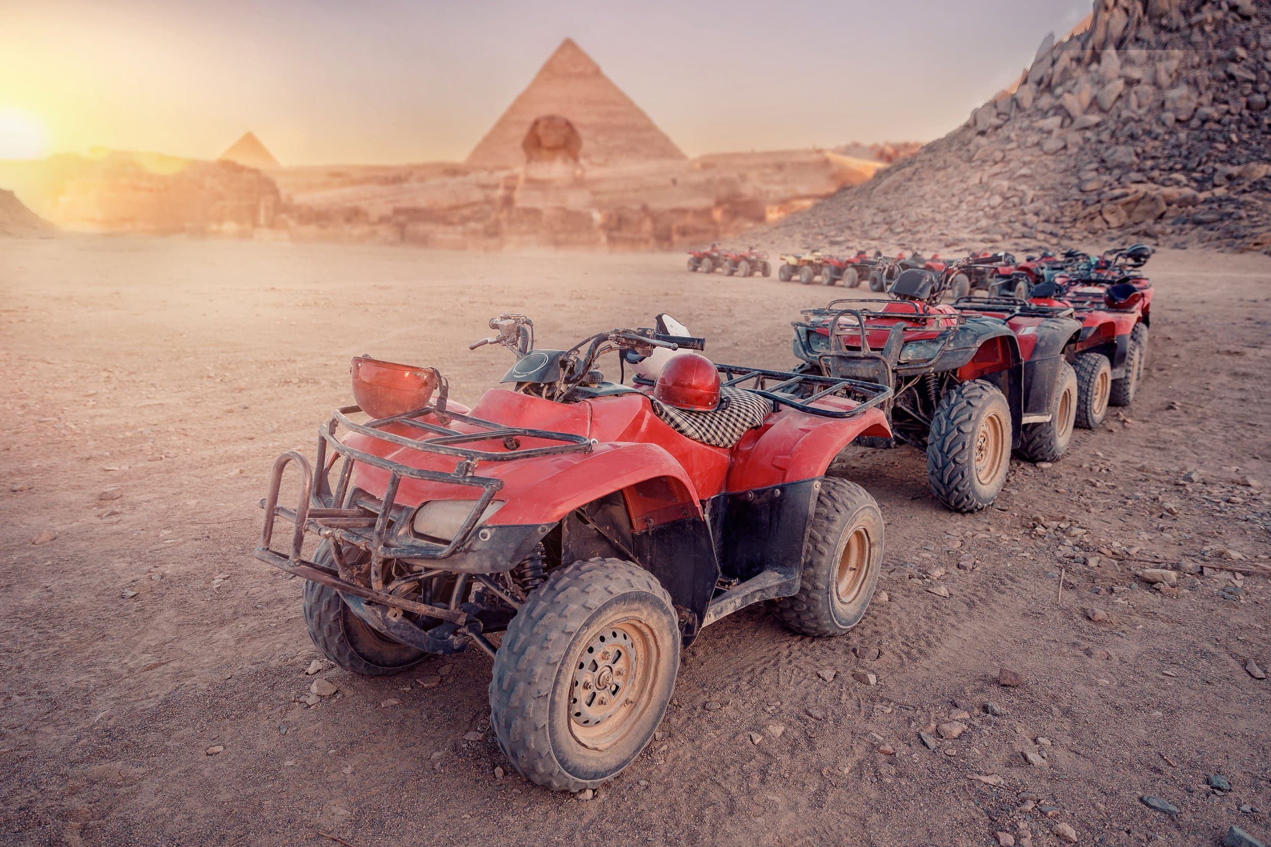 activities Quad Bike Tour with Pyramid View